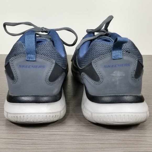 Skechers Track Scloric Sneaker, Grey Mesh, Mens Size 11 US / 45 - Picture 5 of 10